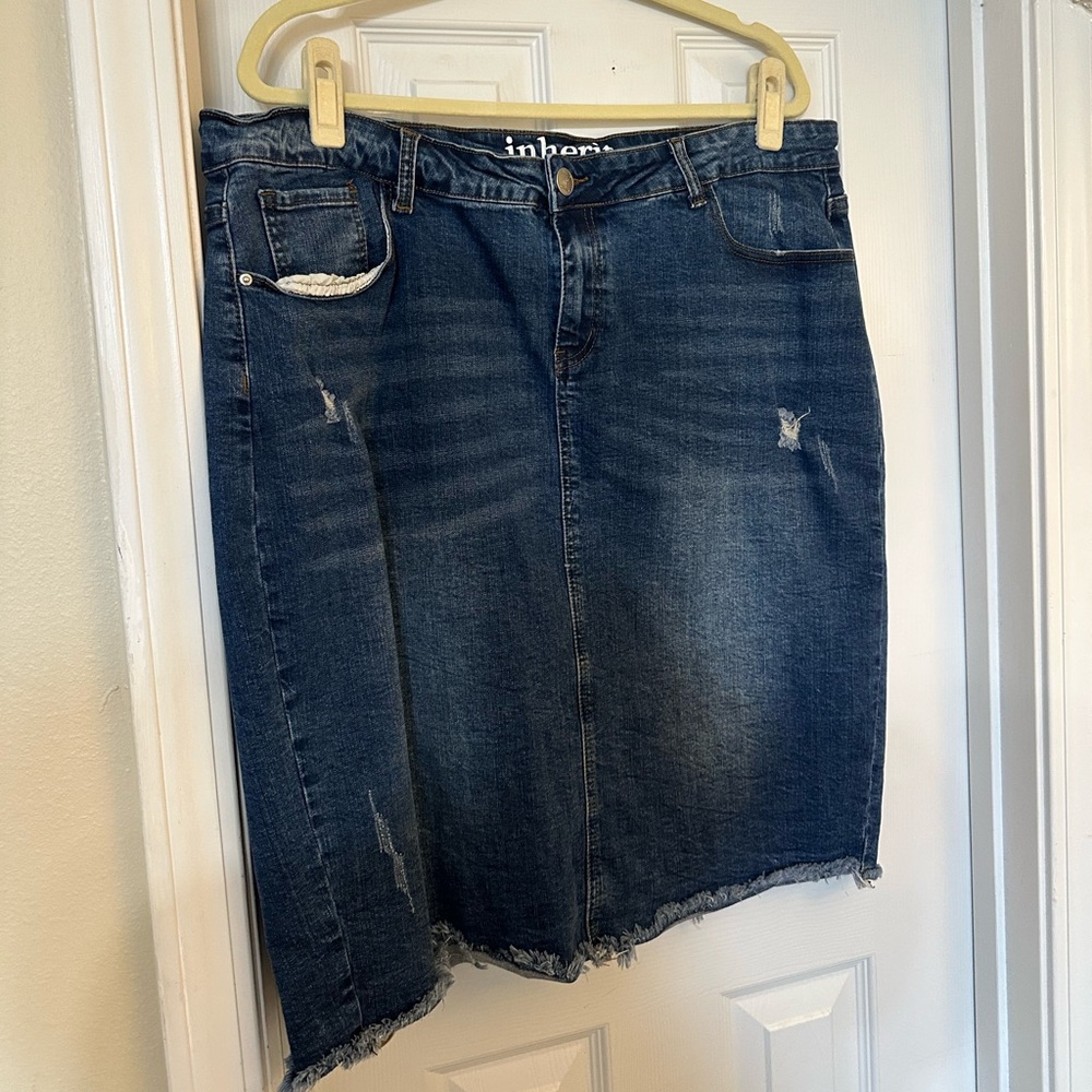 Inherit Co Denim Skirt “Zoey”